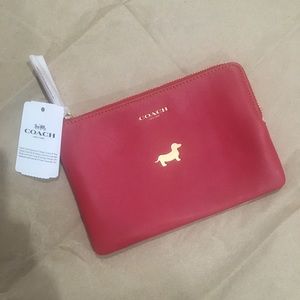 Coach L-zip Pouch Wallet